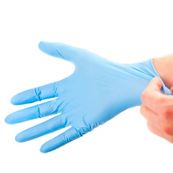  Nitrile Gloves- Blue